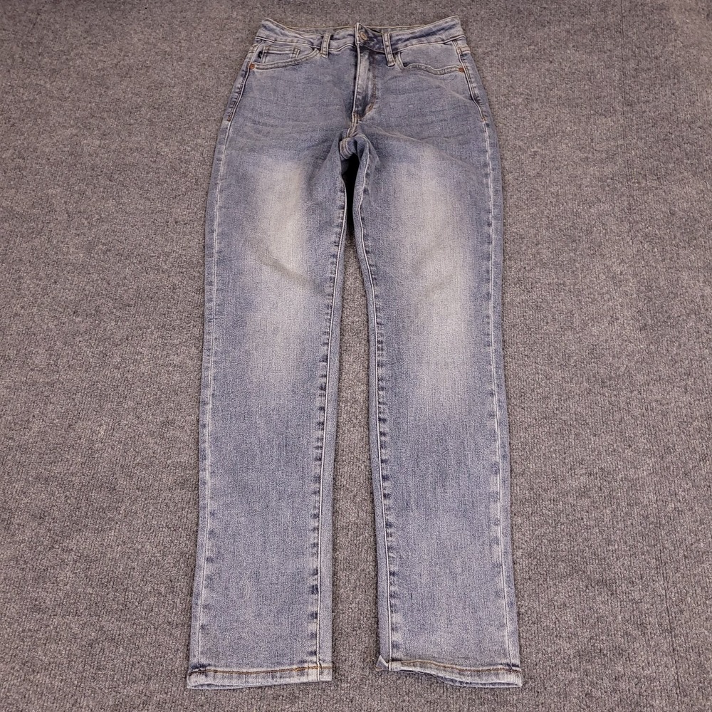 Judy Blue Jeans Boyfriend Fit Stretch Women's 3/26 (27x31) Light Wash Denim